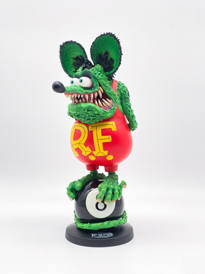 Rat Fink 8Ball Statue MoonEyes ACRO 2018 Ed Roth 30cm NIB – Image 4