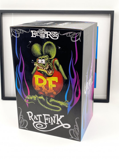 Rat Fink 8Ball Statue MoonEyes ACRO 2018 Ed Roth 30cm NIB