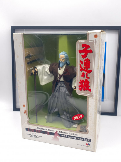 Retsudo Yagyu Lone Wolf and cub 1:6 figure - Megahouse 2001 NIB Baby Cart – Image 16