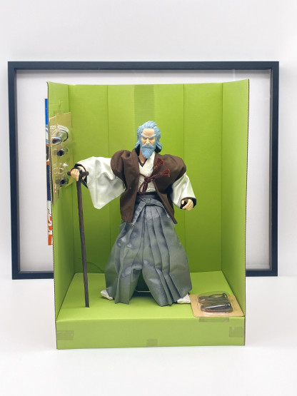 Retsudo Yagyu Lone Wolf and cub 1:6 figure - Megahouse 2001 NIB Baby Cart – Image 7