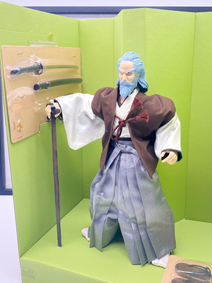 Retsudo Yagyu Lone Wolf and cub 1:6 figure - Megahouse 2001 NIB Baby Cart – Image 3