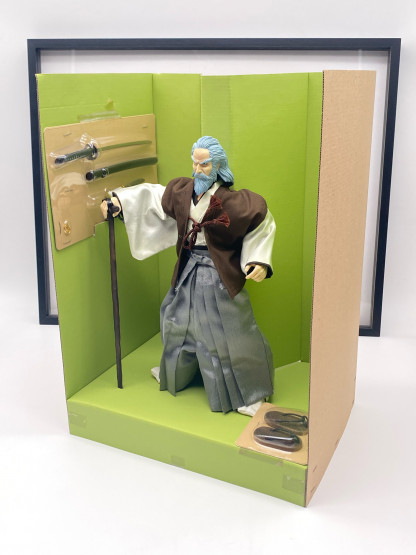 Retsudo Yagyu Lone Wolf and cub 1:6 figure - Megahouse 2001 NIB Baby Cart – Image 18