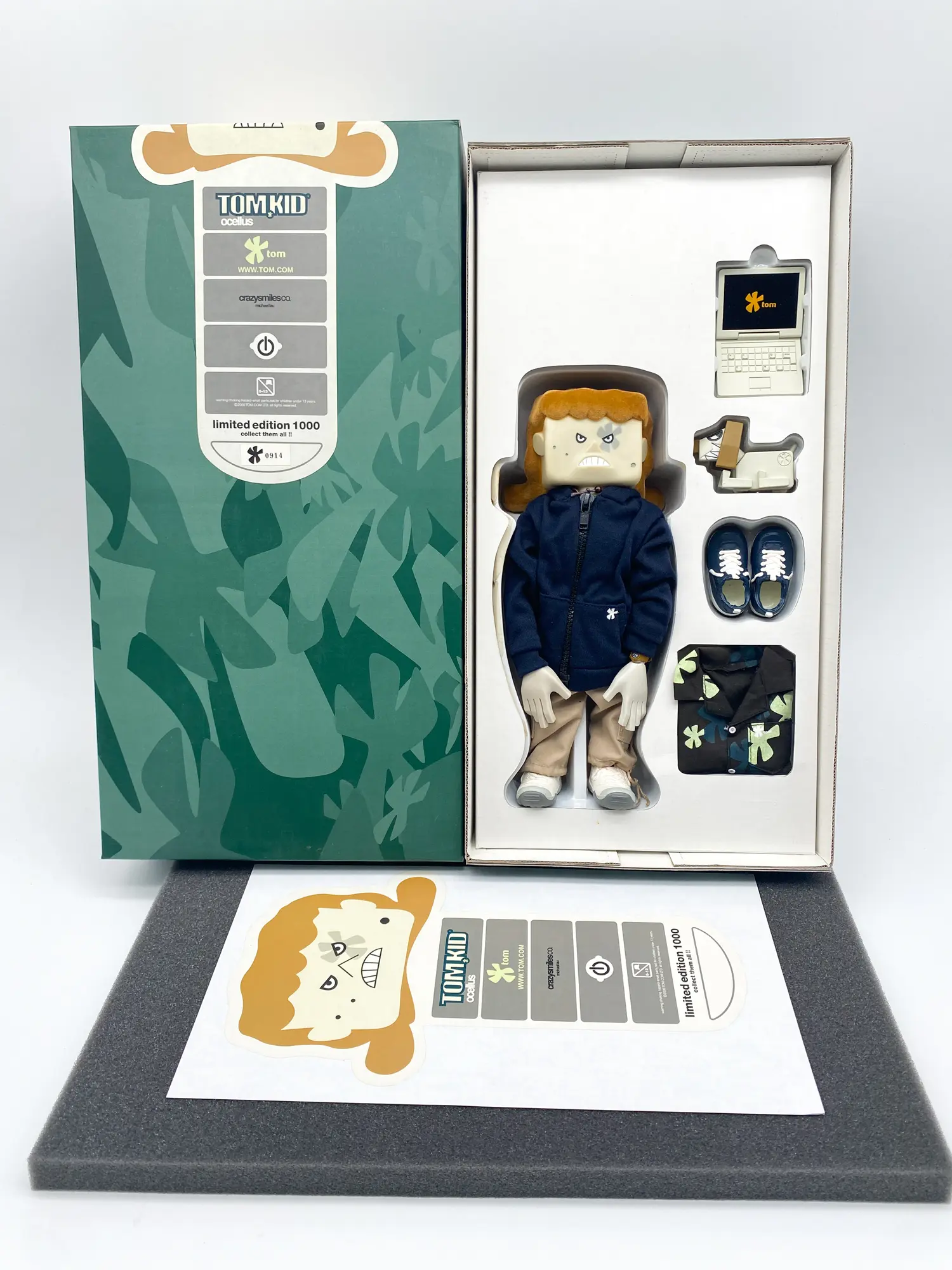 TOM KID Michael LAU Full Set 12 inch figures