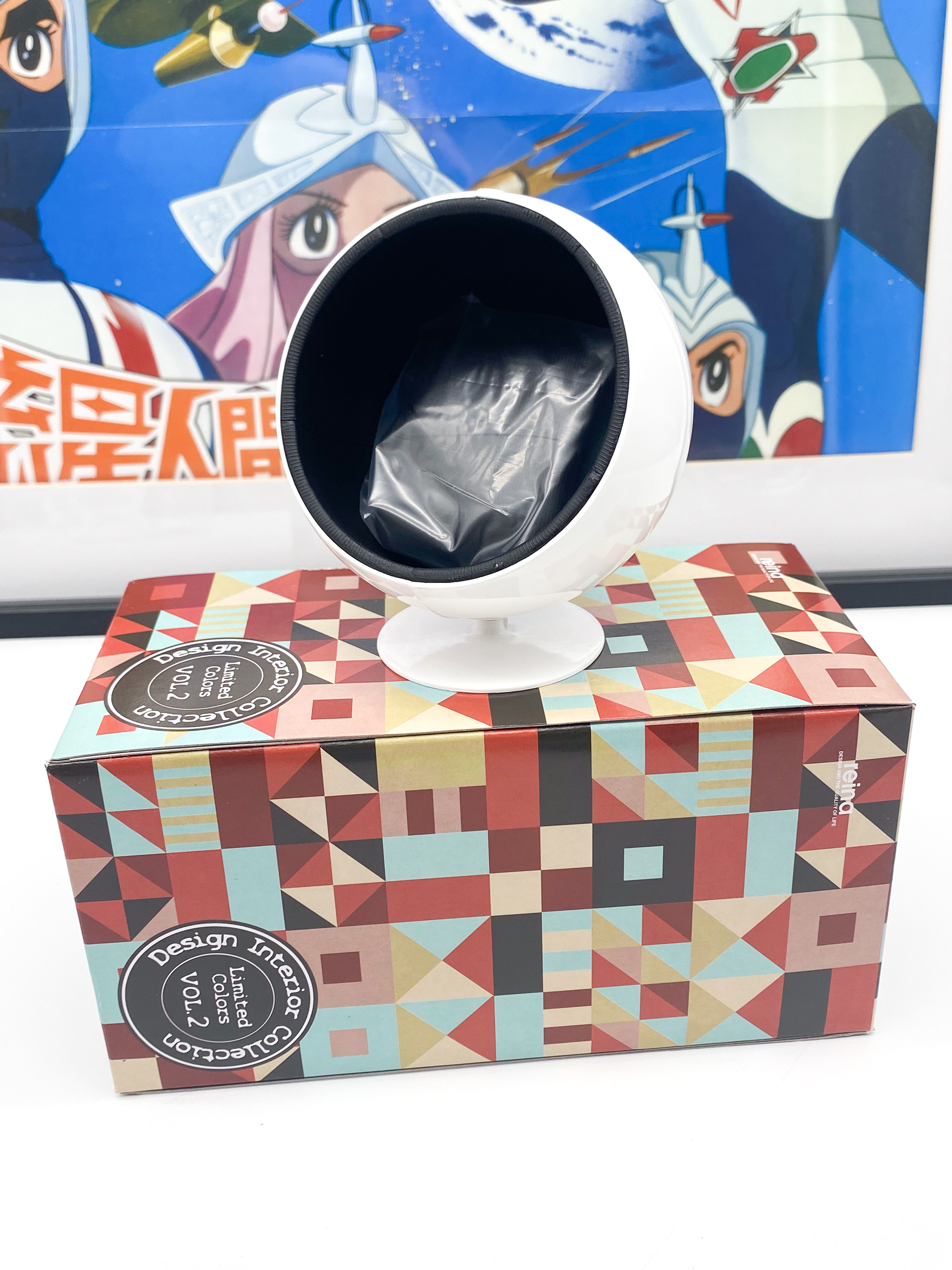 Ball Chair Eero Aarnio - REAC Japan Design Interior Collection Vol.2 limited color – Image 7