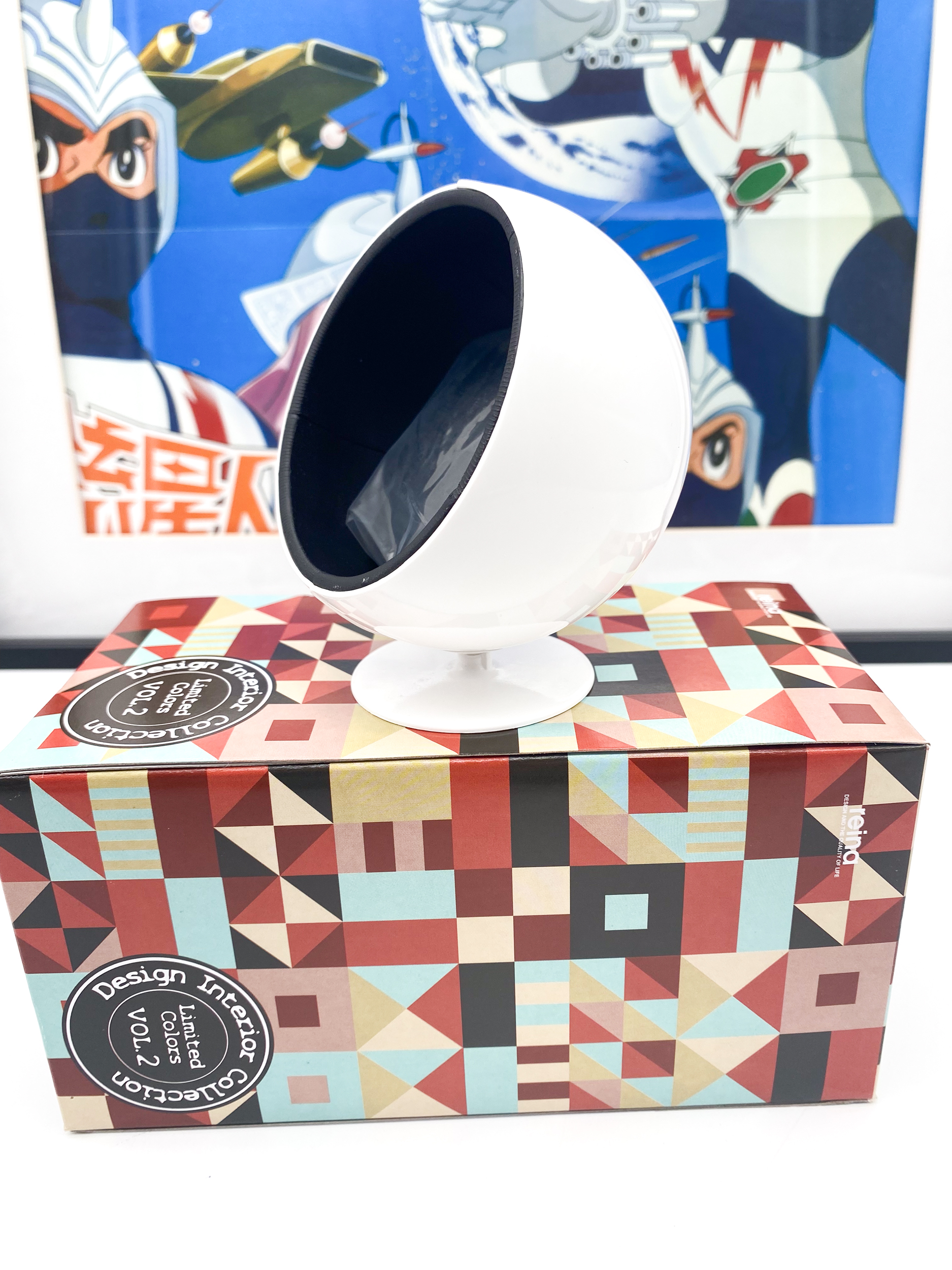 Ball Chair Eero Aarnio - REAC Japan Design Interior Collection Vol.2 limited color – Image 6