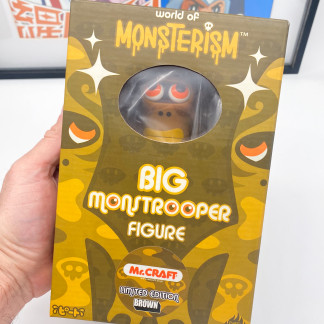 Big Monstrooper [BROWN] Pete Fowler Monsterism 2002 MISB [NEW]