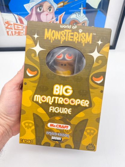 Big Monstrooper [BROWN] Pete Fowler Monsterism 2002 MISB [NEW]