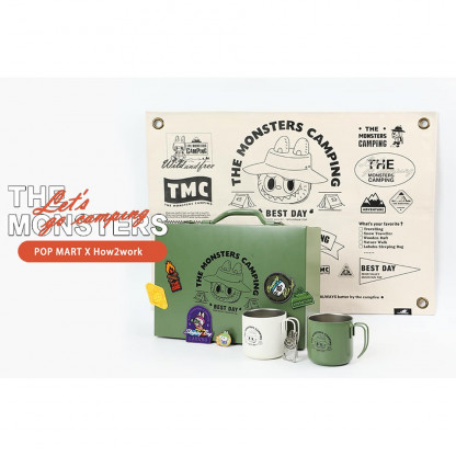 Labubu Let’s go Camping with The Monsters PopMart X How2Work Exclusive – Image 6