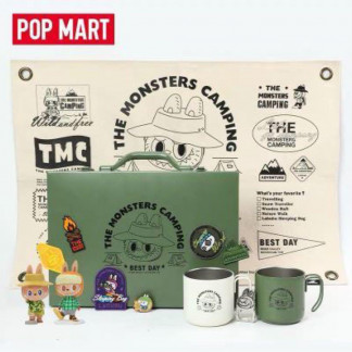 Labubu Let’s go Camping with The Monsters PopMart X How2Work Exclusive