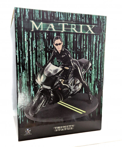 Matrix TRINITY with Ducati resin-statue 1:6 scale ltd 1500 Gentle Giant 2003