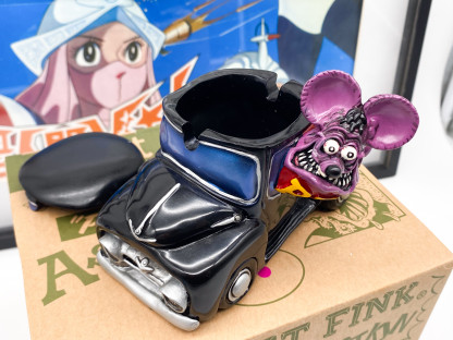 Rat Fink Collection Car Pick-up Ashtray "ED ROTH" - Mooneyes Japan 2005 NIB – Image 10