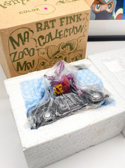 Rat Fink Collection Car Pick-up Ashtray "ED ROTH" - Mooneyes Japan 2005 NIB – Image 5