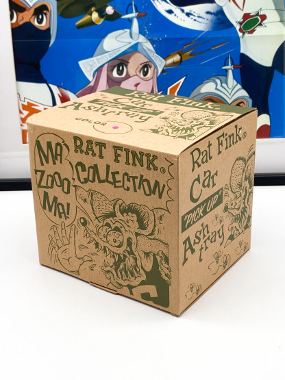Rat Fink Collection Car Pick-up Ashtray "ED ROTH" - Mooneyes Japan 2005 NIB – Image 4