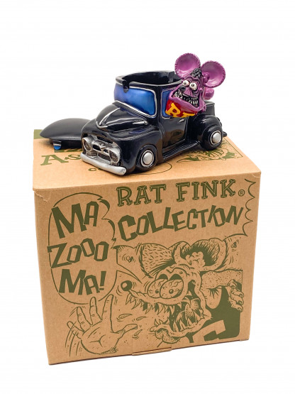 Rat Fink Collection Car Pick-up Ashtray "ED ROTH" - Mooneyes Japan 2005 NIB – Image 8