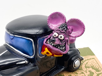 Rat Fink Collection Car Pick-up Ashtray "ED ROTH" - Mooneyes Japan 2005 NIB – Image 12