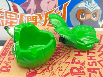 Rat Fink Fever Head ashtray "ED ROTH" - Mooneyes Japan 2005 MIB – Image 5