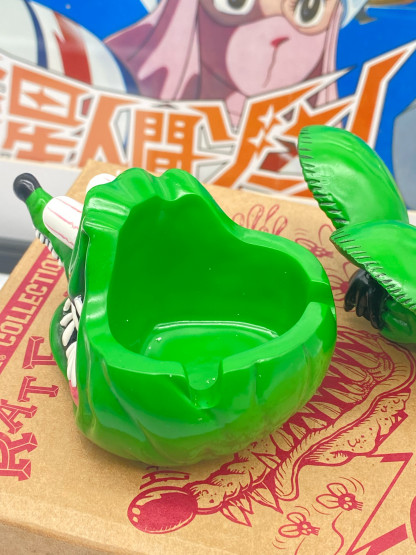 Rat Fink Fever Head ashtray "ED ROTH" - Mooneyes Japan 2005 MIB – Image 4