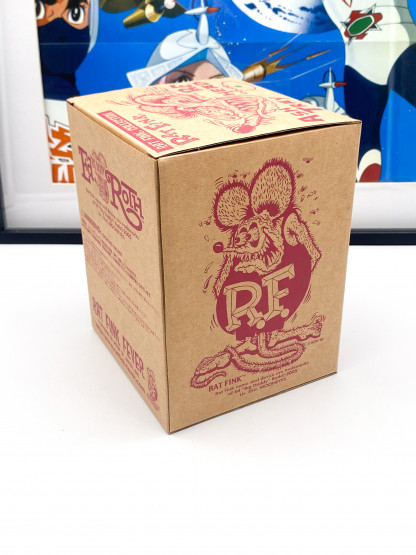 Rat Fink Fever Head ashtray "ED ROTH" - Mooneyes Japan 2005 MIB – Image 13