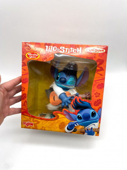 Stitch Elvis Disney Lilo & Stitch Yujin Japan soft vinyl figure NIB