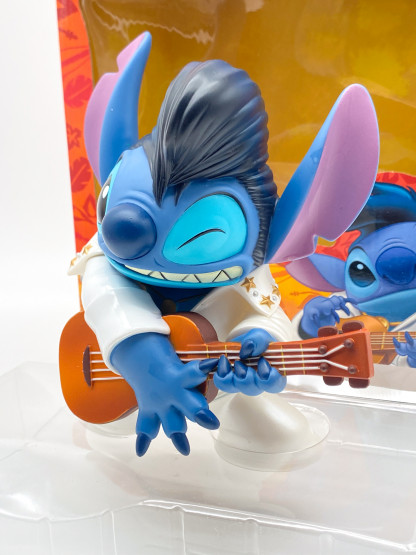 Stitch Elvis Disney Lilo & Stitch Yujin Japan soft vinyl figure NIB – Image 4