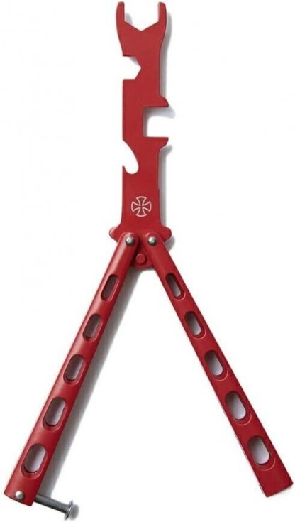 EVISEN X INDEPENDENT Swag Tool Red SkateBoard [NEW] – Image 3
