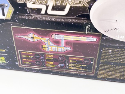 U.S.S. Enterprise NCC 1701 40 Years STAR TREK Art Asylum Diamond Select – Image 2