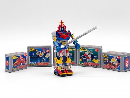 Bandai Voltes V Gashapon Popy miniature capsule toy [full set open] – Image 14
