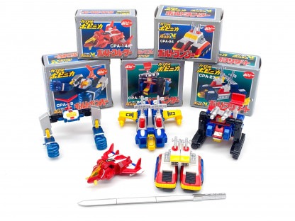 Bandai Voltes V Gashapon Popy miniature capsule toy [full set open] – Image 10