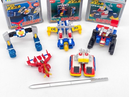 Bandai Voltes V Gashapon Popy miniature capsule toy [full set open] – Image 9