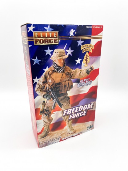 Elite Force Freedom Force US army green beret 12" Figure Blue Box Toys 2002 [NIB]