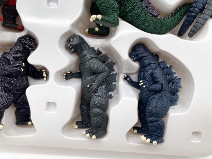 Godzilla 2000 History 6 figures set Bandai 1999 MIB – Image 7