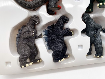 Godzilla 2000 History 6 figures set Bandai 1999 MIB – Image 6