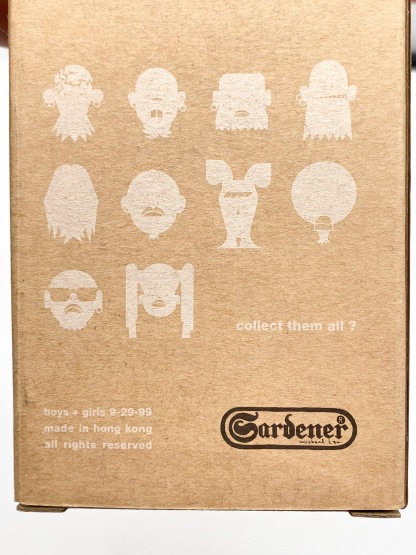 Michael Lau Garderner Tatto 6" Grey Vinyl Figures Set 1999  First Edition NEW – Image 4