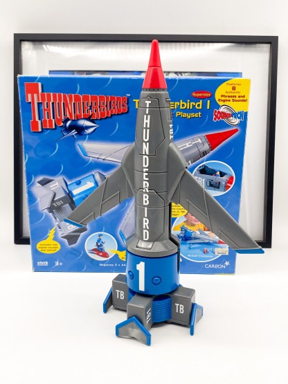 Thunderbird 1 Electronic Playset Thunderbirds Carlton/Vivid imagination 1999 MIB