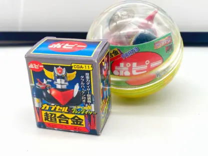 Goldorak + Navette POPY Gashapon CGA-11 CGA-12 miniature