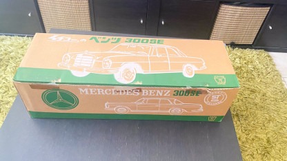 Ichiko Red Mercedes Benz 300SE 61cm 70-80s Japan – Image 12