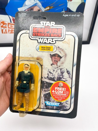Han Solo Hoth outfit ESB Star Wars Kenner 1981 MOC