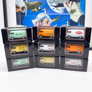 set de 9 Combi T1 Volkswagen - CirclekSunkus Kyosho Japon NIB