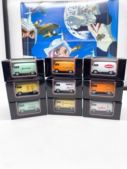 set de 9 Combi T1 Volkswagen - CirclekSunkus Kyosho Japon NIB