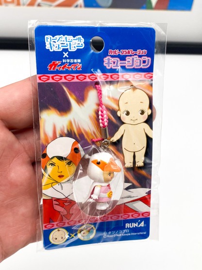Kewpie Gatchaman Netsuke Charm Strap keychain NEW 2008 – Image 5