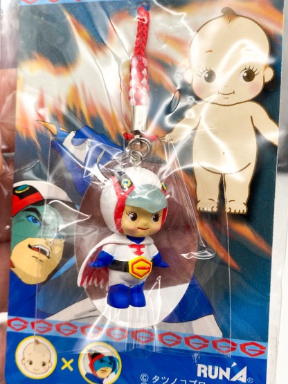 Kewpie Gatchaman Netsuke Charm Strap keychain NEW 2008 – Image 7