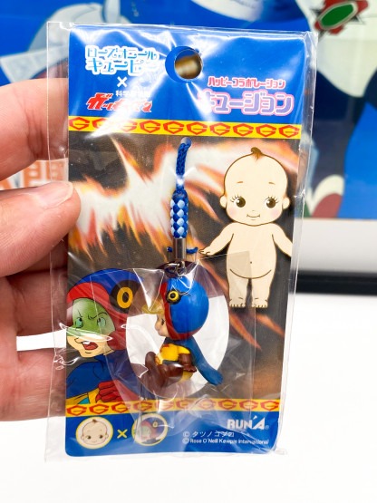 Kewpie Gatchaman Netsuke Charm Strap keychain NEW 2008 – Image 10