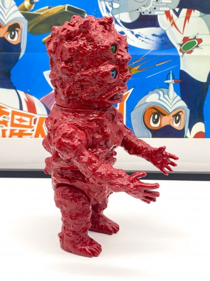 NagNagNag Boryoku Genjin Four-Eyes Red Sofubi Japan – Image 5