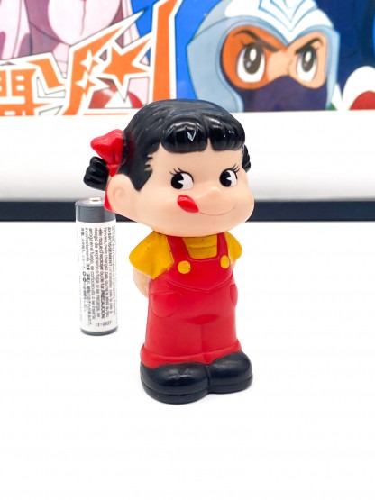 Peko-chan soft vinyl Mini-Doll Squeek Mascot - new old stock vintage japan – Image 8