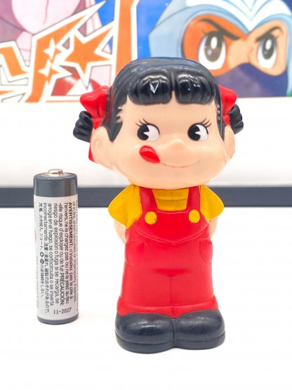 Peko-chan soft vinyl Mini-Doll Squeek Mascot - new old stock vintage japan – Image 9