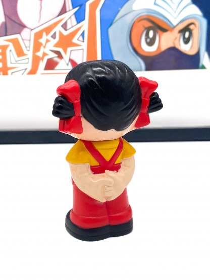 Peko-chan soft vinyl Mini-Doll Squeek Mascot - new old stock vintage japan – Image 10