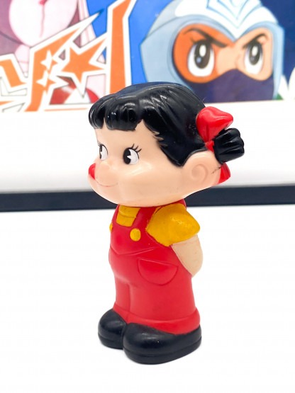 Peko-chan soft vinyl Mini-Doll Squeek Mascot - new old stock vintage japan – Image 11
