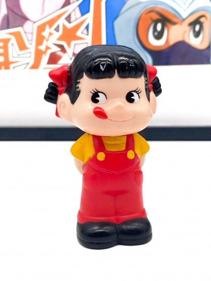 Peko-chan soft vinyl Mini-Doll Squeek Mascot - new old stock vintage japan – Image 12
