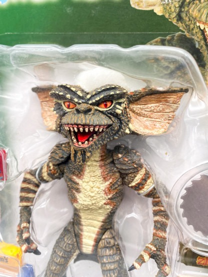 Stripe Gremlins NECA Reel Toys Green Box Series 1 2003 MOC label factory error – Image 5