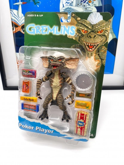 Stripe Gremlins NECA Reel Toys Green Box Series 1 2003 MOC label factory error